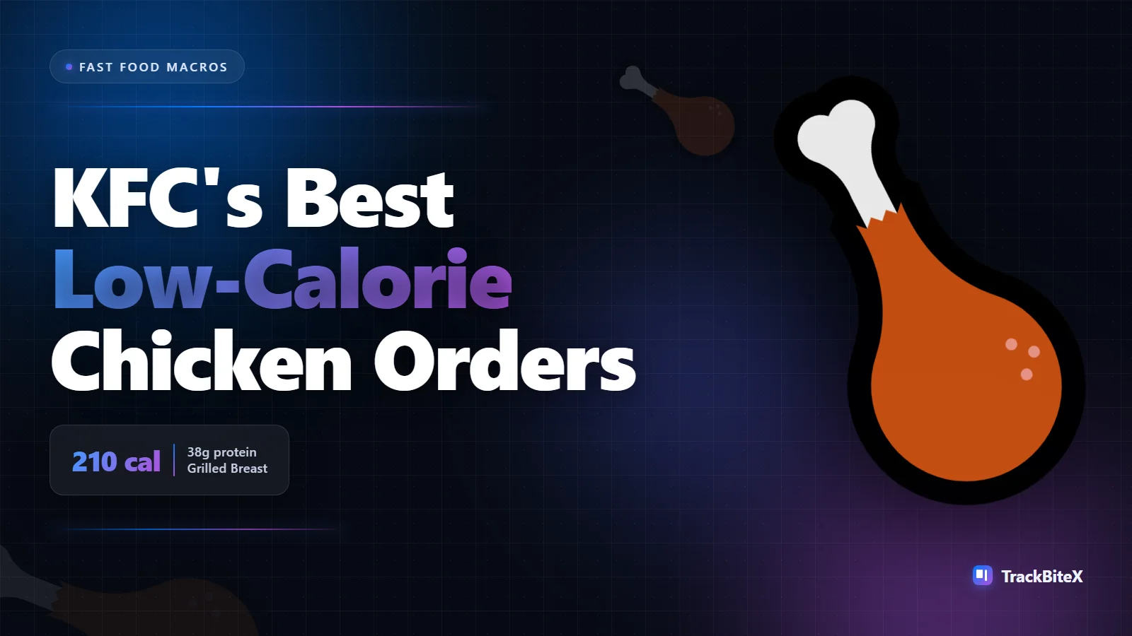 KFC Calories: The Best Low-Calorie Chicken Orders (Grilled vs Fried)