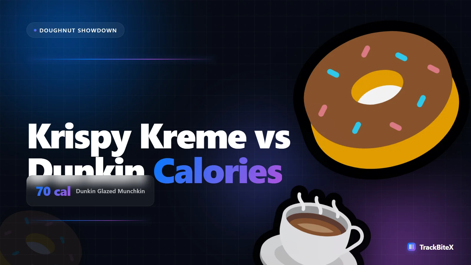 Krispy Kreme vs Dunkin: Which Doughnut Costs You Fewer Calories?