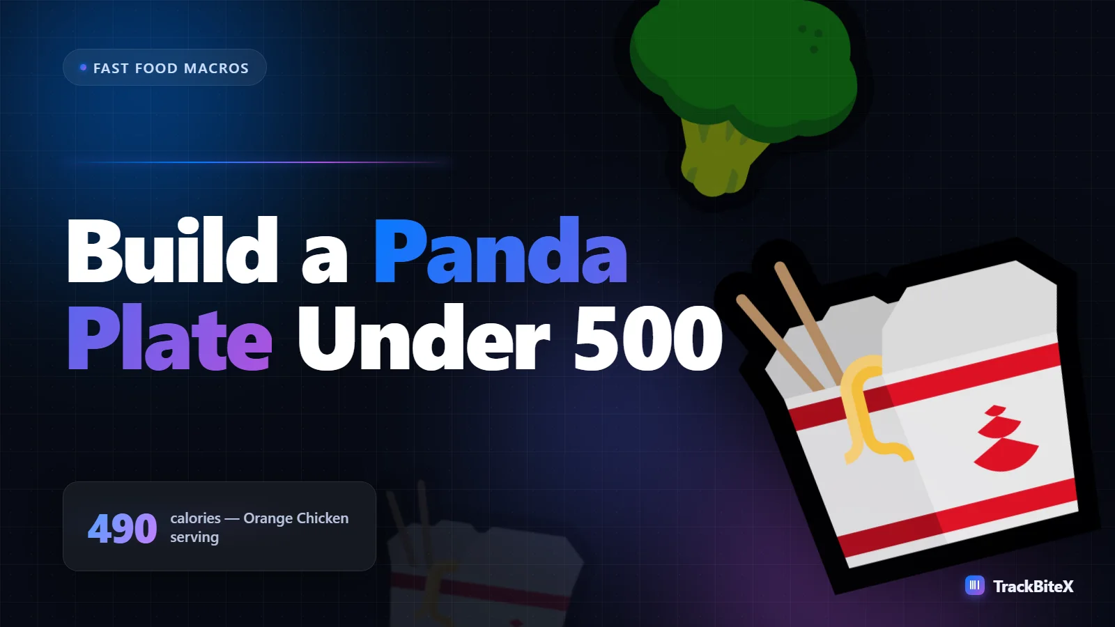 Panda Express Calories: How to Build a Plate Under 500 Calories
