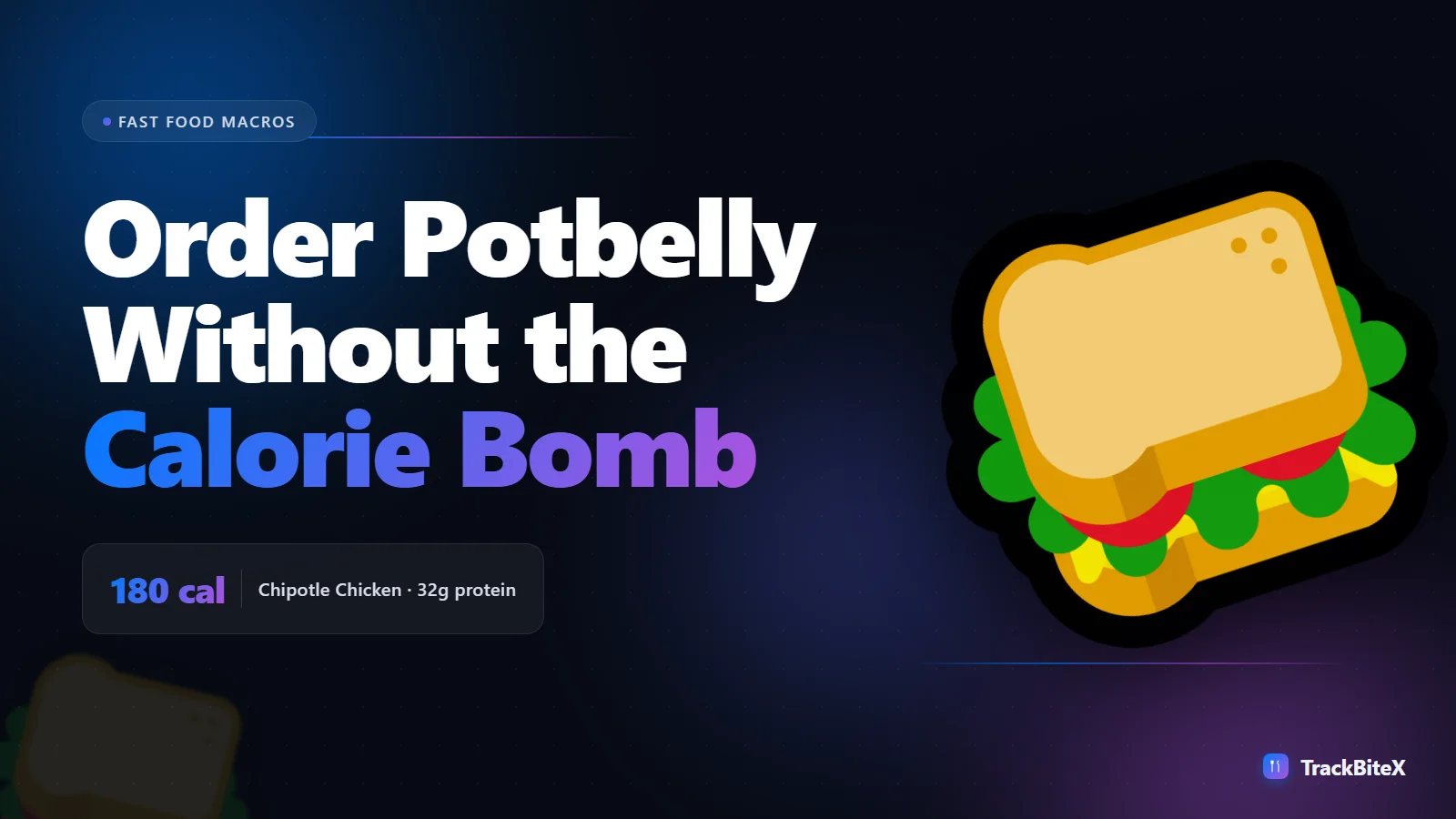 Potbelly Calories: The Best Low-Calorie Sandwiches and Sizes to Order
