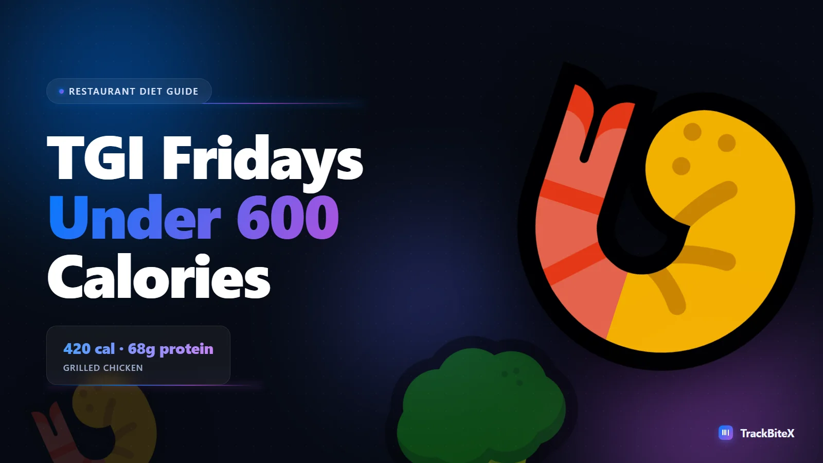 TGI Fridays on a Diet: The Best Entrees and Appetizers Under 600 Calories